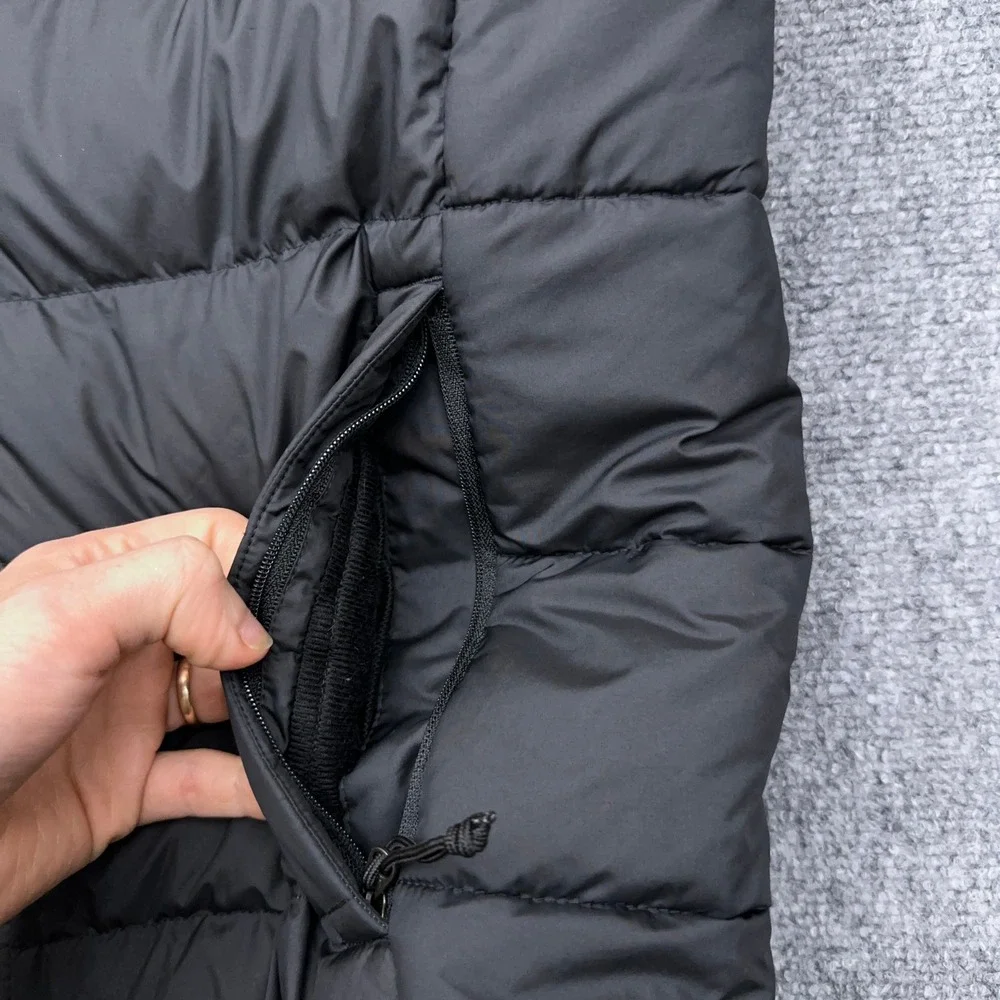 The North Face Alpz 550 Down Vest Men's Small Black Sleeveless Puffer Full Zip